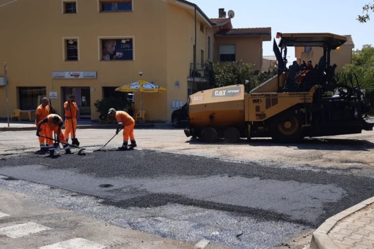 Ecco le strade che verranno asfaltate in questi giorni a Oristano e Torre Grande