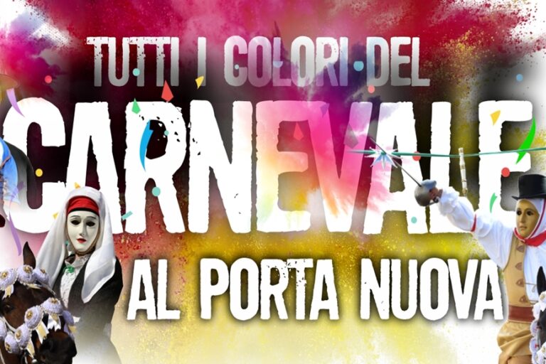 “Tutti i colori del Carnevale”, al Porta Nuova zippole, maschere e sorrisi