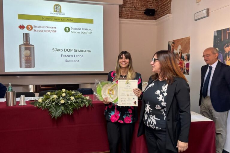 Concorso Montiferru, premiate a Oristano le eccellenze olearie. Ecco i vincitori – Foto e video