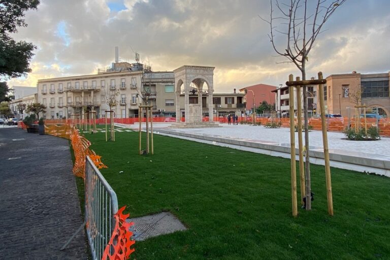 Lavori finiti: a Oristano riapre anche piazza Mariano