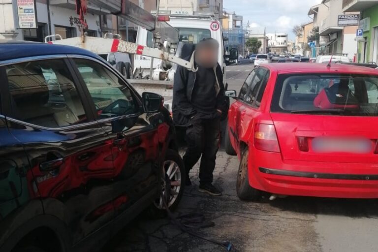 Incidente nel centro di Oristano:  problemi al traffico